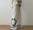 画像8: Unisex Circle alphabet logo sweat Pants 　男女兼用ユニセックス サークルアルファベットスウェットパンツ (8)