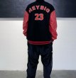 画像3: hey big oversize BASEBALL JACKET baseball uniform jacket blouson  ユニセックス 男女兼用hey bigスタジアムジャンパー スタジャン MA-1 ボンバー ジャケット ブルゾン (3)