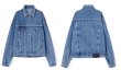 画像2: Denim jacket with pearl G Jean jacket 　パール付きデニムGジャン ジャケット (2)