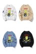 画像5: Nasa x SpongeBob Simpsons round neck sweater pullover   ユニセックス 男女兼用 ナサ×スポンジボブ シンプソンズ プルオーバー トレーナー (5)