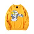 画像3: SpongeBob＆ plaster co-branded round neck sweater pullover   ユニセックス 男女兼用スポンジボブ&レプリカ プルオーバー トレーナー (3)