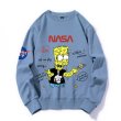 画像1: Nasa x SpongeBob Simpsons round neck sweater pullover   ユニセックス 男女兼用 ナサ×スポンジボブ シンプソンズ プルオーバー トレーナー (1)