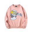 画像4: SpongeBob＆ plaster co-branded round neck sweater pullover   ユニセックス 男女兼用スポンジボブ&レプリカ プルオーバー トレーナー (4)