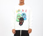 画像10: Unisex NAGRI Mask print Crew Neck sweatshirt Pullover　 ユニセックス 男女兼用NAGRIマスクプリントスウェット トレーナー (10)
