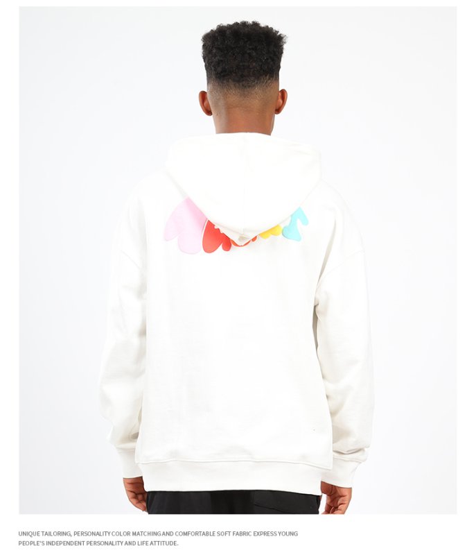 画像8: Unisex NAGRI Boys & Smile Print hooded Pullover  ユニセックス 男女兼用NAGRIボーイズ&スマイルプリントフーディー パーカー (8)