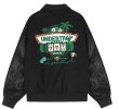 画像4: Casino UP logo embroidery BASEBALL JACKET baseball uniform jacket blouson  ユニセックス 男女兼用カジノUPロゴ刺繍スタジアムジャンパー スタジャン MA-1 ボンバー ジャケット ブルゾン (4)