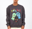 画像6: Unisex NAGRI Mask print Crew Neck sweatshirt Pullover　 ユニセックス 男女兼用NAGRIマスクプリントスウェット トレーナー (6)