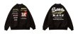 画像3: MOVE emblem BASEBALL JACKET baseball uniform jacket blouson  ユニセックス 男女兼用MOVEレーシングエンブレム刺繍 スタジアムジャンパー スタジャン MA-1 ボンバー ジャケット ブルゾン (3)