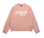 画像3: Women's Call Me Baby Letter Crochet Sweater Pullover　Call Me Baby レター編み込みセーター プルオーバー  (3)