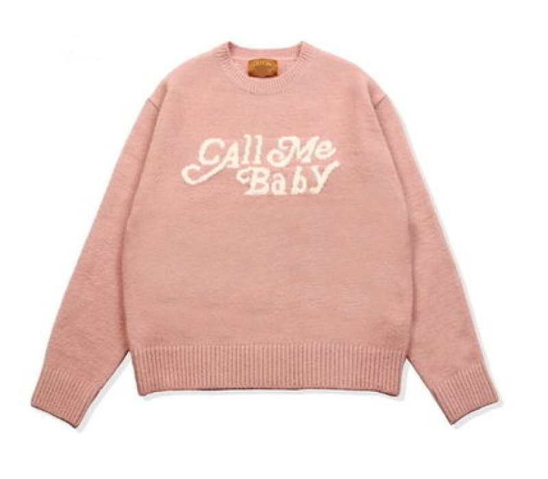 画像3: Women's Call Me Baby Letter Crochet Sweater Pullover　Call Me Baby レター編み込みセーター プルオーバー  (3)