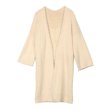 画像5: Women's Middle length cardigan with pearl　パール付きミドル丈カーディガン コート ジャケット (5)