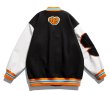 画像2: three-dimensional letter embroidery BASEBALL JACKET baseball uniform jacket blouson  ユニセックス 男女兼用3dエンブレム刺繍 スタジアムジャンパー スタジャン MA-1 ボンバー ジャケット ブルゾン (2)