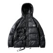 画像2: mid-length down jacket coat blouson   ユニセックス 男女兼用ポシェット付きダウンジャケットダウンジャケット ブルゾン (2)