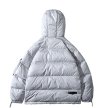 画像3: mid-length down jacket coat blouson   ユニセックス 男女兼用ポシェット付きダウンジャケットダウンジャケット ブルゾン (3)