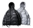 画像8: mid-length down jacket coat blouson   ユニセックス 男女兼用ポシェット付きダウンジャケットダウンジャケット ブルゾン (8)