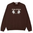 画像1: Unisex  MAKE IT RAIN slot print sweatshirtCrew Neck Pullover　 ユニセックス 男女兼用スロットプリントスウェット トレーナー (1)