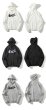 画像4: Unisex Cloud hook swoosh hoodie ユニセックス 男女兼用クラウドフック スウォッシュフーディー スウェット パーカー (4)