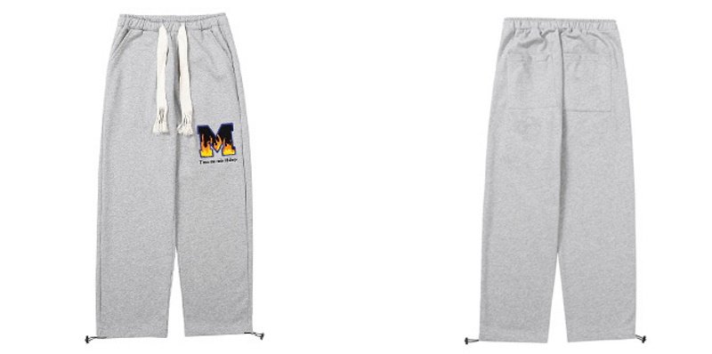 画像6: Unisex Woven drawstring sweatpants M logo sweat Pants 　男女兼用ユニセックス Mロゴスウェットパンツ (6)