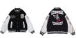 画像7: extremecause embroidery BASEBALL JACKET baseball uniform jacket blouson  ユニセックス 男女兼用extremecause ボーイズ刺繍スタジアムジャンパー スタジャン MA-1 ボンバー ジャケット ブルゾン (7)