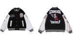 画像7: extremecause embroidery BASEBALL JACKET baseball uniform jacket blouson  ユニセックス 男女兼用extremecause ボーイズ刺繍スタジアムジャンパー スタジャン MA-1 ボンバー ジャケット ブルゾン (7)