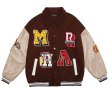 画像4: Little gang hip hop sukajan embroidery BASEBALL JACKET baseball uniform jacket blouson  ユニセックス 男女兼用ちびっこギャングヒップホップ刺繍スタジアムジャンパー スタジャン MA-1 ボンバー ジャケット ブルゾン (4)