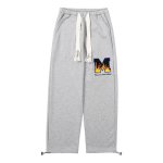 画像1: Unisex Woven drawstring sweatpants M logo sweat Pants 　男女兼用ユニセックス Mロゴスウェットパンツ (1)