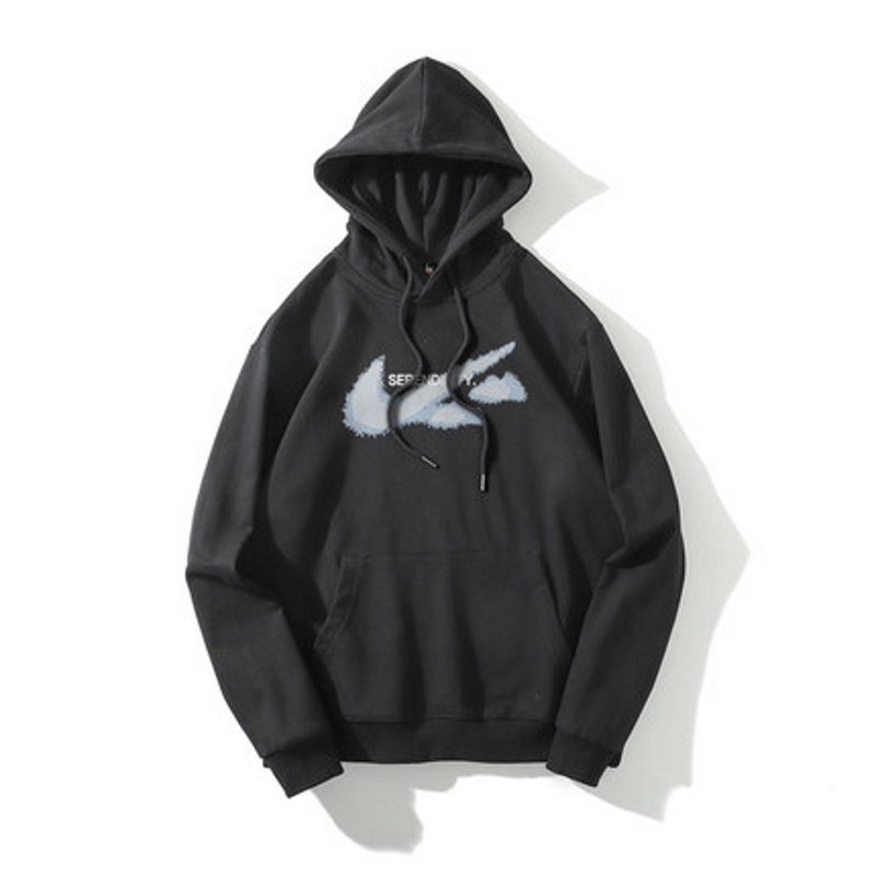 画像2: Unisex Cloud hook swoosh hoodie ユニセックス 男女兼用クラウドフック スウォッシュフーディー スウェット パーカー (2)