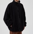 画像6: Oversized back bear embroidered fleece jacket coat blouson   ユニセックス 男女兼用オーバーサイズバックビッグベア熊フリースジジャケット ブルゾン (6)