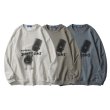 画像4: Unisex Silhouette Simpson round neck sweater  ユニセックス 男女兼用シルエットシンプソンスウェットトレーナー  (4)