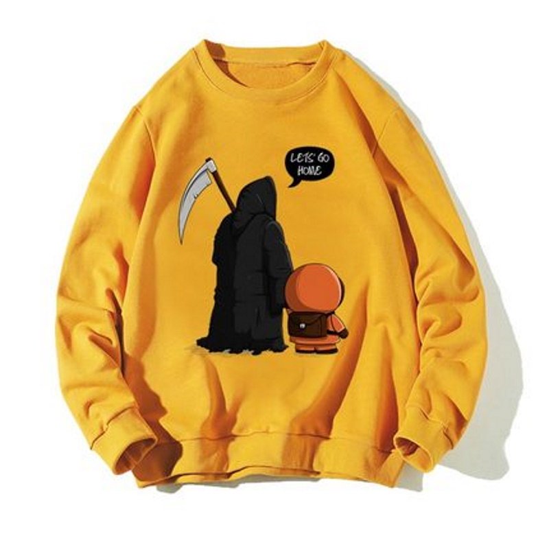 画像3: let's go home sweatshirt   ユニセックス 男女兼用let's go homeスウェットシャツ トレーナー (3)