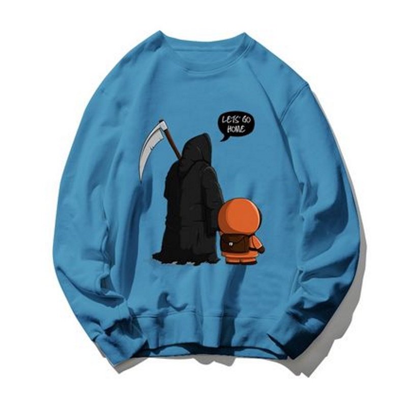 画像2: let's go home sweatshirt   ユニセックス 男女兼用let's go homeスウェットシャツ トレーナー (2)