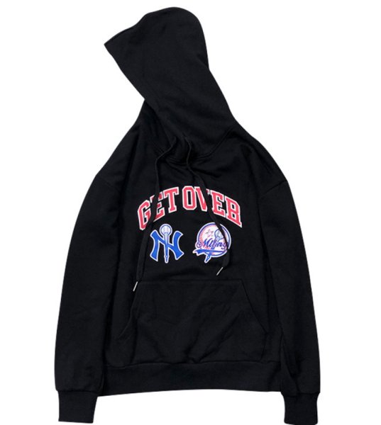 画像1: Unisex MLBNY Hoodie  Sweatshirt  ユニセックス 男女兼用MLBNYニューヨークヤンキースフーディー スウェット パーカー (1)