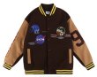 画像10: NASA emblem BASEBALL JACKET baseball uniform jacket blouson  ユニセックス 男女兼用NASAナサハッピーラッキースタジアムジャンパー スタジャン MA-1 ボンバー ジャケット ブルゾン (10)