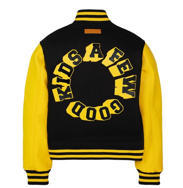 画像1: AFGK Three-dimensional circle logo embroidery BASEBALL JACKET baseball uniform jacket blouson  ユニセックス 男女兼用AFGK 3Dサークルロゴスタジアムジャンパー スタジャン MA-1 ボンバー ジャケット ブルゾン (1)