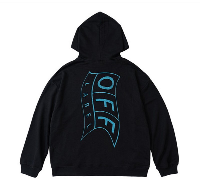 画像4: Unisex LABELOFF print hoodie  ユニセックス男女兼用 LABELOFFプリントフーディー スウェット パーカー (4)