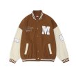 画像3: polar bear emblem BASEBALL JACKET baseball uniform jacket blouson  ユニセックス 男女兼用シロクマベアスタジアムジャンパー スタジャン MA-1 ボンバー ジャケット ブルゾン (3)