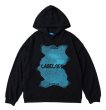 画像1: Unisex LABELOFF print hoodie  ユニセックス男女兼用 LABELOFFプリントフーディー スウェット パーカー (1)