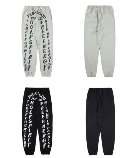 画像10: NAGRI Kanye West Kardashian Holy Spirit Trousers Lounge Sweatpants  ホーリースピリットズボンラウンジスウェットパンツ ジョガーパンツ (10)