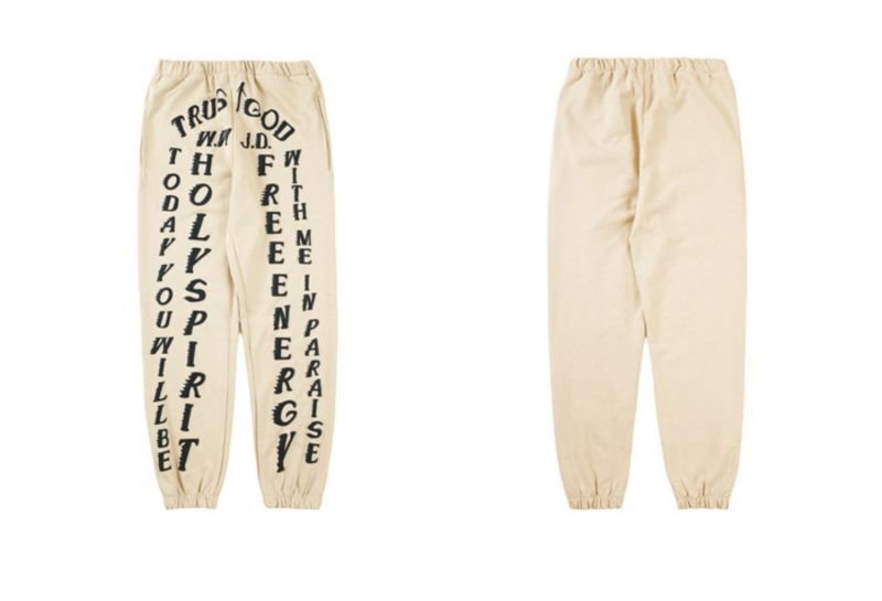 画像11: NAGRI Kanye West Kardashian Holy Spirit Trousers Lounge Sweatpants  ホーリースピリットズボンラウンジスウェットパンツ ジョガーパンツ (11)