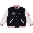 画像5: VOTE21Cherry applique embroidery BASEBALL JACKET baseball uniform jacket blouson  ユニセックス 男女兼用VOTE21チェリー刺繍スタジアムジャンパー スタジャン MA-1 ボンバー ジャケット ブルゾン (5)