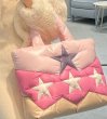 画像3: Star Down Puffer Tote Bag  スター星ダウントート ショルダーバッグ フェイクダウン 中綿入り  (3)