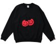 画像8: Women's KIRS cherry smiley round neck sweaterSweat Pullover　　ユニセックススマイルチェリースウェットプルオーバー  トレーナー (8)