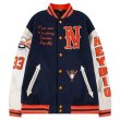 画像1: Little Nili American embroidery BASEBALL JACKET baseball uniform jacket blouson  ユニセックス 男女兼用HEY BIGスタジアムジャンパー スタジャン MA-1 ボンバー ジャケット ブルゾン (1)