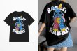 画像5: Good Rabbit Print Short Sleeve T-shirt　ユニセックス 男女兼用グッドラビットプリント半袖Tシャツ (5)
