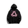 画像10: Unisex letter hoodie sweater  ユニセックス男女兼用トライアングルレタープリントフーディー スウェット パーカー (10)