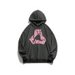 画像11: Unisex letter hoodie sweater  ユニセックス男女兼用トライアングルレタープリントフーディー スウェット パーカー (11)