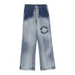 画像1: Unisex gradient tie-dye jeans denim pants print denim pants trousers 　男女兼用ユニセックス グラデーションタイダイカジュアルパンツ ジーンズ (1)