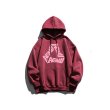 画像13: Unisex letter hoodie sweater  ユニセックス男女兼用トライアングルレタープリントフーディー スウェット パーカー (13)