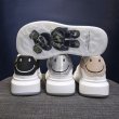 画像1: Smile & kaws Platform Sneakers  lace-up shoes sneakers  スマイル＆カウズレザーレースアップスニーカー (1)