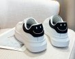 画像8: Smile & kaws Platform Sneakers  lace-up shoes sneakers  スマイル＆カウズレザーレースアップスニーカー (8)